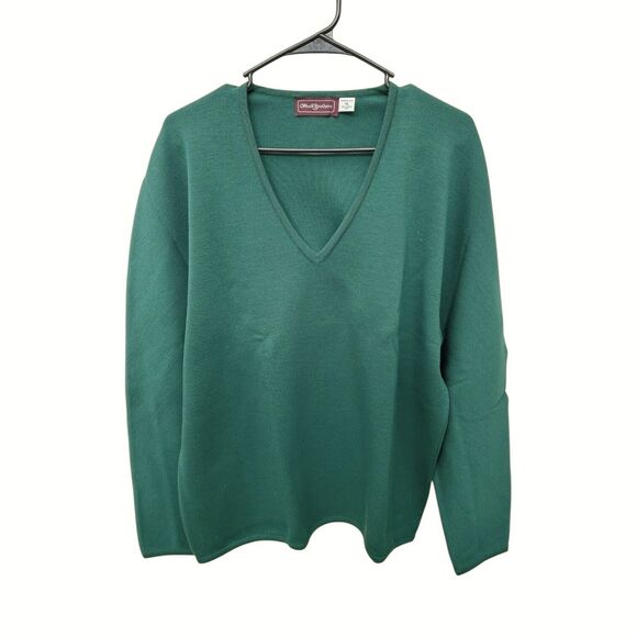 Woolf Brothers Men's 100% WOOL V-Neck Sweater XL - Picture 1 of 6
